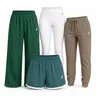 Sweatpants, joggers, leggings, and shorts arranged for comparison for print-on-demand sellers