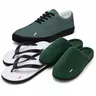 Custom-printed canvas sneakers, slides, and sandals for print-on-demand sellers