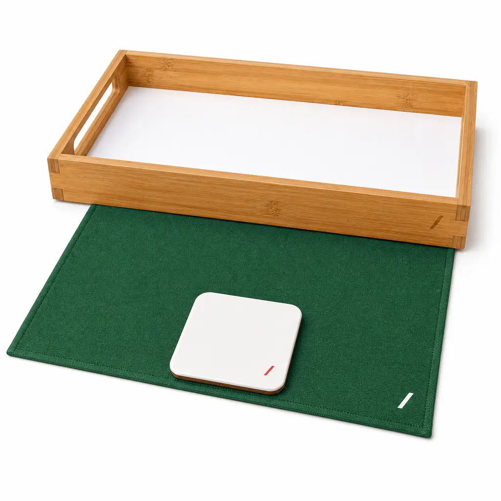 Sublimation plates, serving trays, and coasters for dining and decor