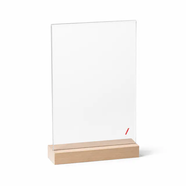Acrylic Sign with Stand