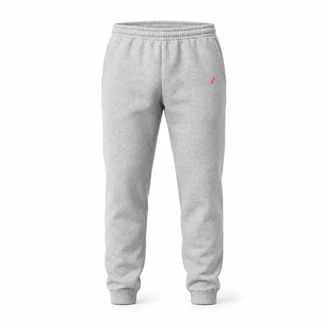 Adidas A436 Fleece Joggers — 8.5 oz BCI cotton and recycled polyester, elastic waistband, cuffed hem