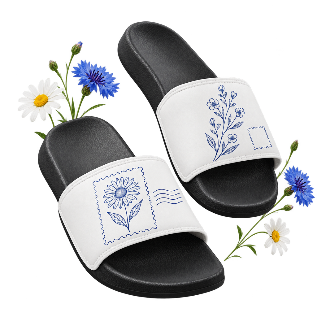 Allcolor 2010 Women's Slides, open footwear shaped around the foot