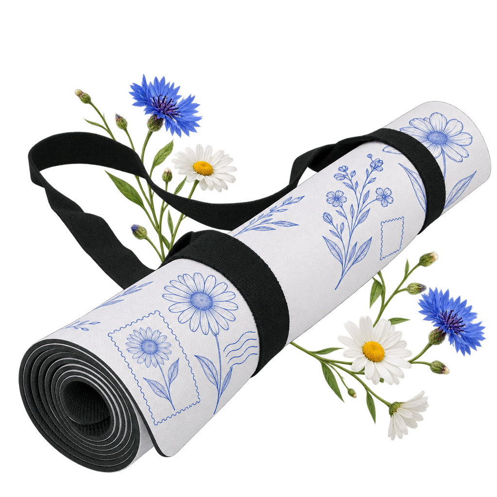 Allcolor Y009 Yoga Mat, a mat used on the floor for yoga or exercise