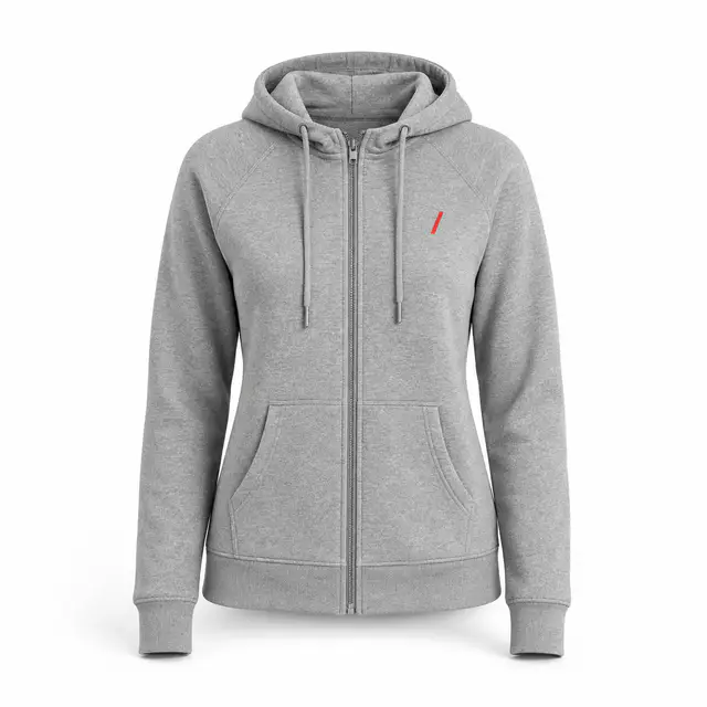 Allmade AL5003 Women's Organic CVC Fleece Full-Zip Hoodie