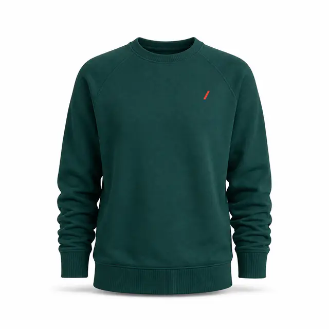 Allmade AL5004 Unisex Organic CVC Fleece Crewneck Sweatshirt