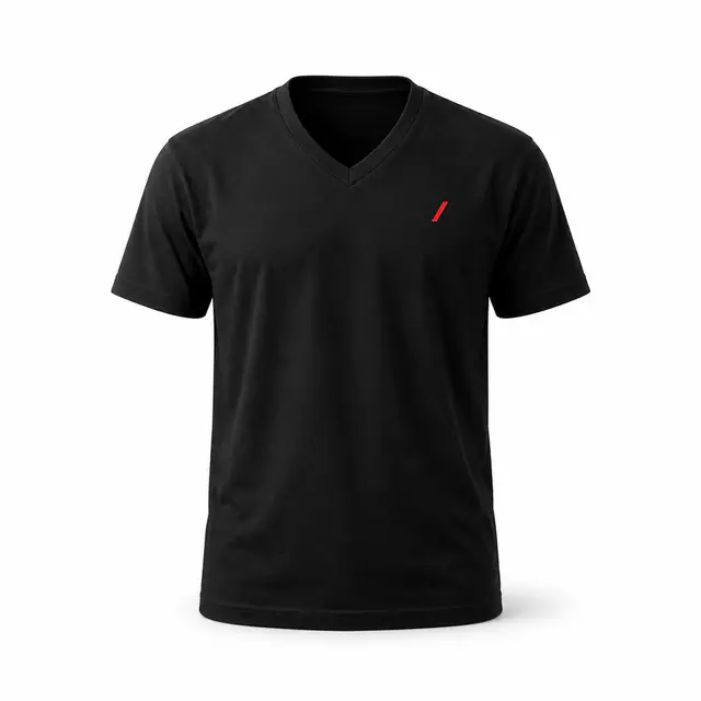 American Apparel 2006CVC Unisex V-Neck T-Shirt — 4.6 oz cotton-poly CVC jersey