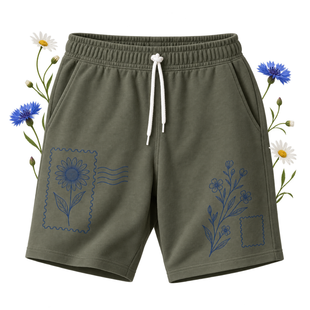 American Apparel 2PQ with a relaxed fit, showing its short format