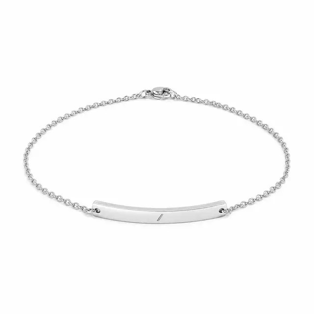 Curved Bar Anklet