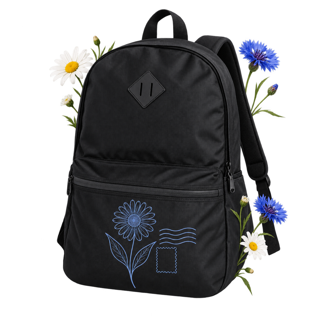 AS Colour 1018 Backpack — 16 L capacity, zipper closure and 210 GSM recycled polyester fabric