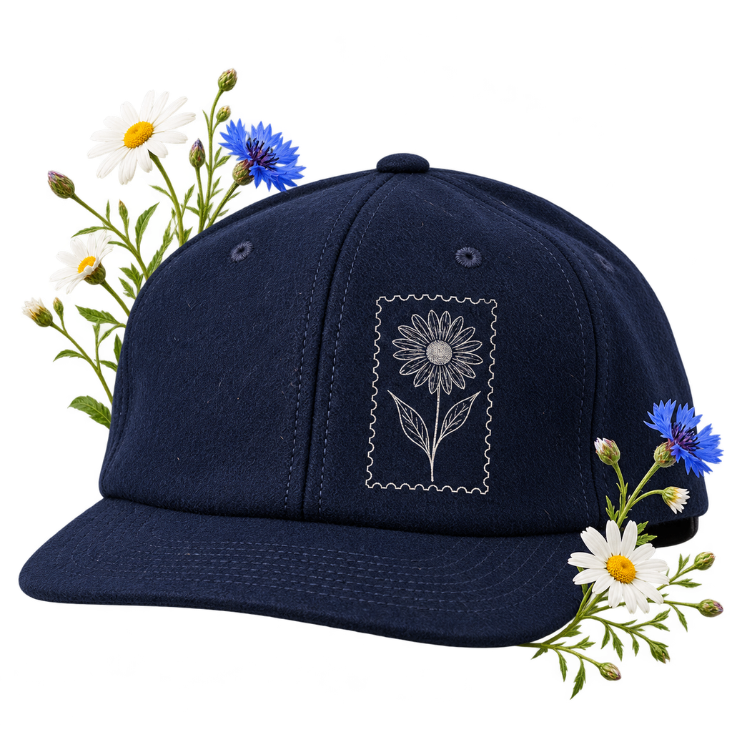 AS Colour 1151 Class Wool Cap — six-panel unstructured cap with a mid profile and flat brim