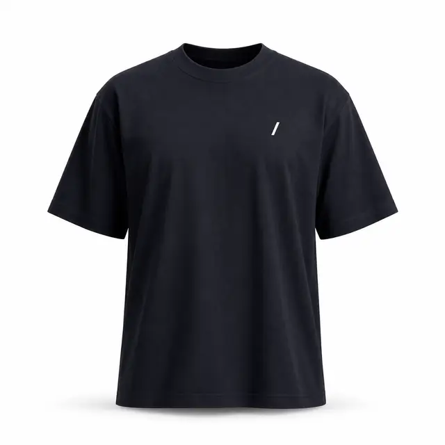 AS Colour 5030 Box Tee — 240 GSM combed ring-spun cotton, relaxed boxy fit, side-seamed construction