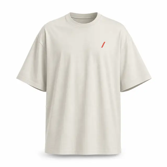 AS Colour 5052 Block Oversized Tee — 200 GSM carded cotton, tubular construction, oversized fit