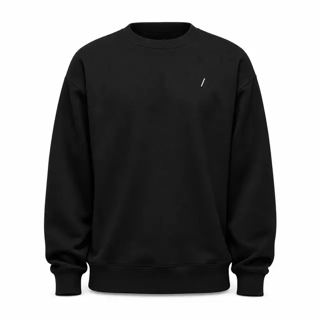 AS Colour 5145 Heavy Crew — 400 GSM cotton-polyester fleece, oversized fit, side-seamed construction