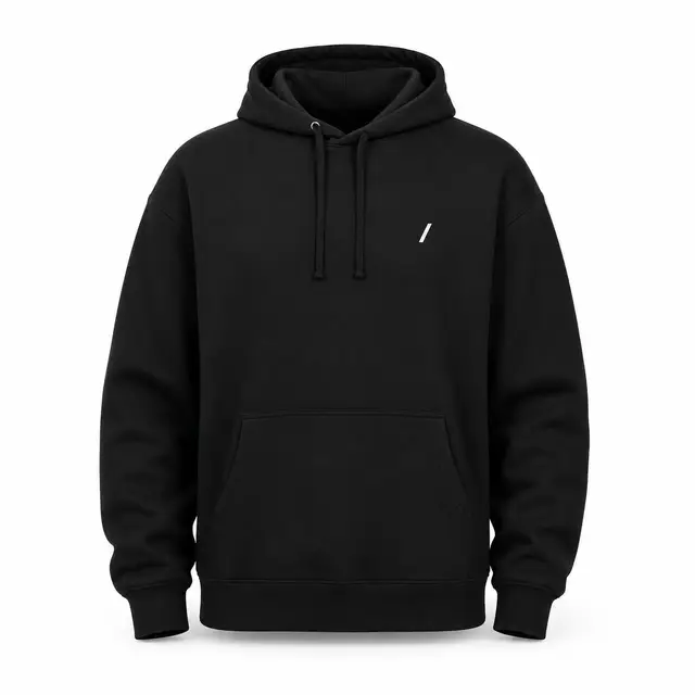AS Colour 5146 Heavy Hood — 400 GSM cotton-polyester fleece, oversized fit, side-seamed construction