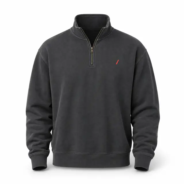 AS Colour 5167 Relax Faded Half Zip Sweatshirt