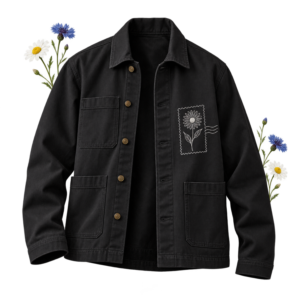 AS Colour 5524 with a regular fit and a collar, showing its shirt jacket format