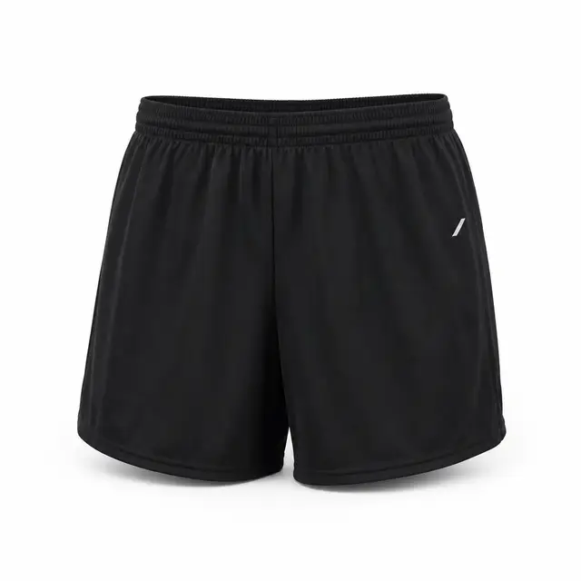 Augusta Sportswear 1423 Women's Training Shorts — 100% polyester wicking knit, regular fit, screen print compatible