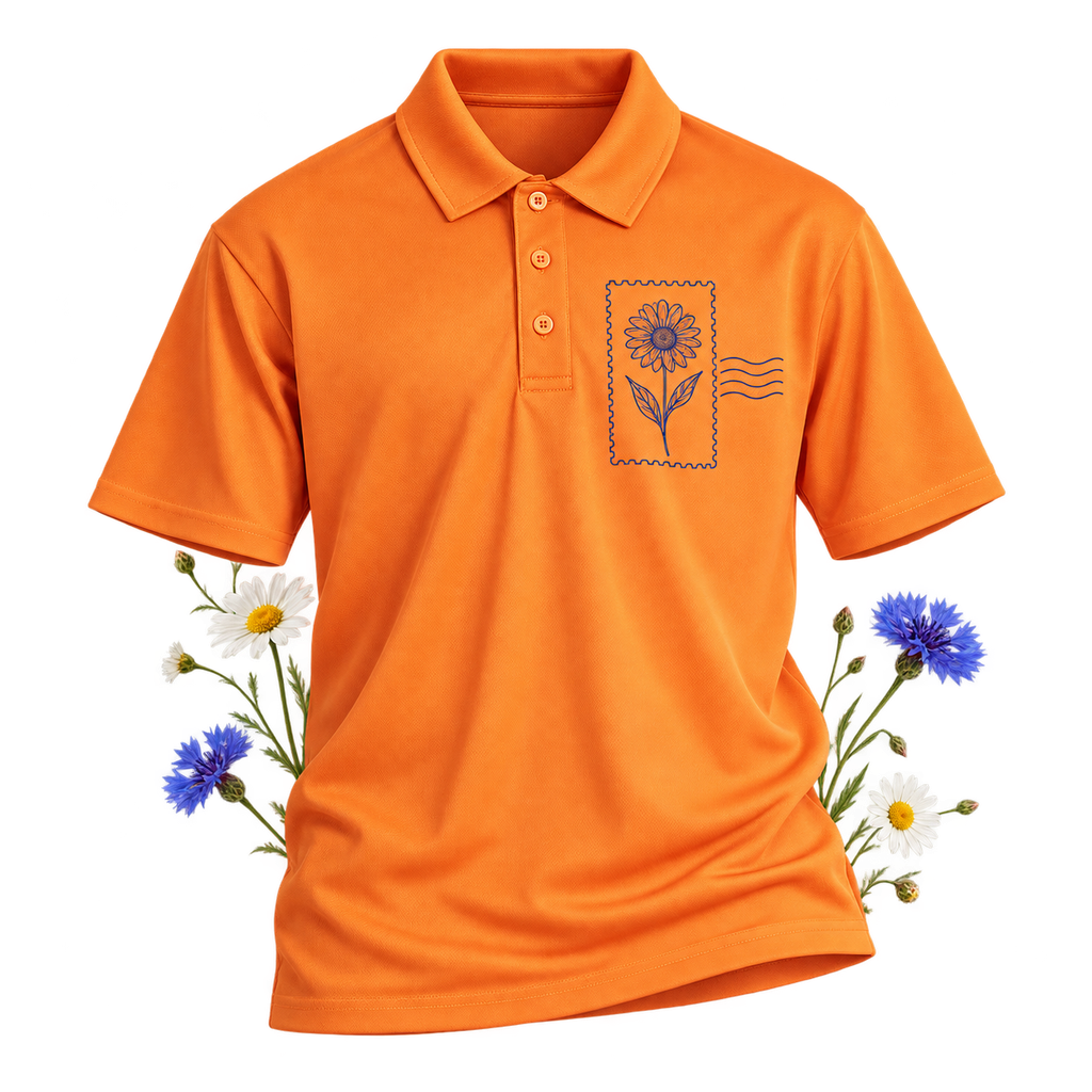 AWDIS JC040 Cool Polo — 100% polyester polo shirt, 140 GSM fabric