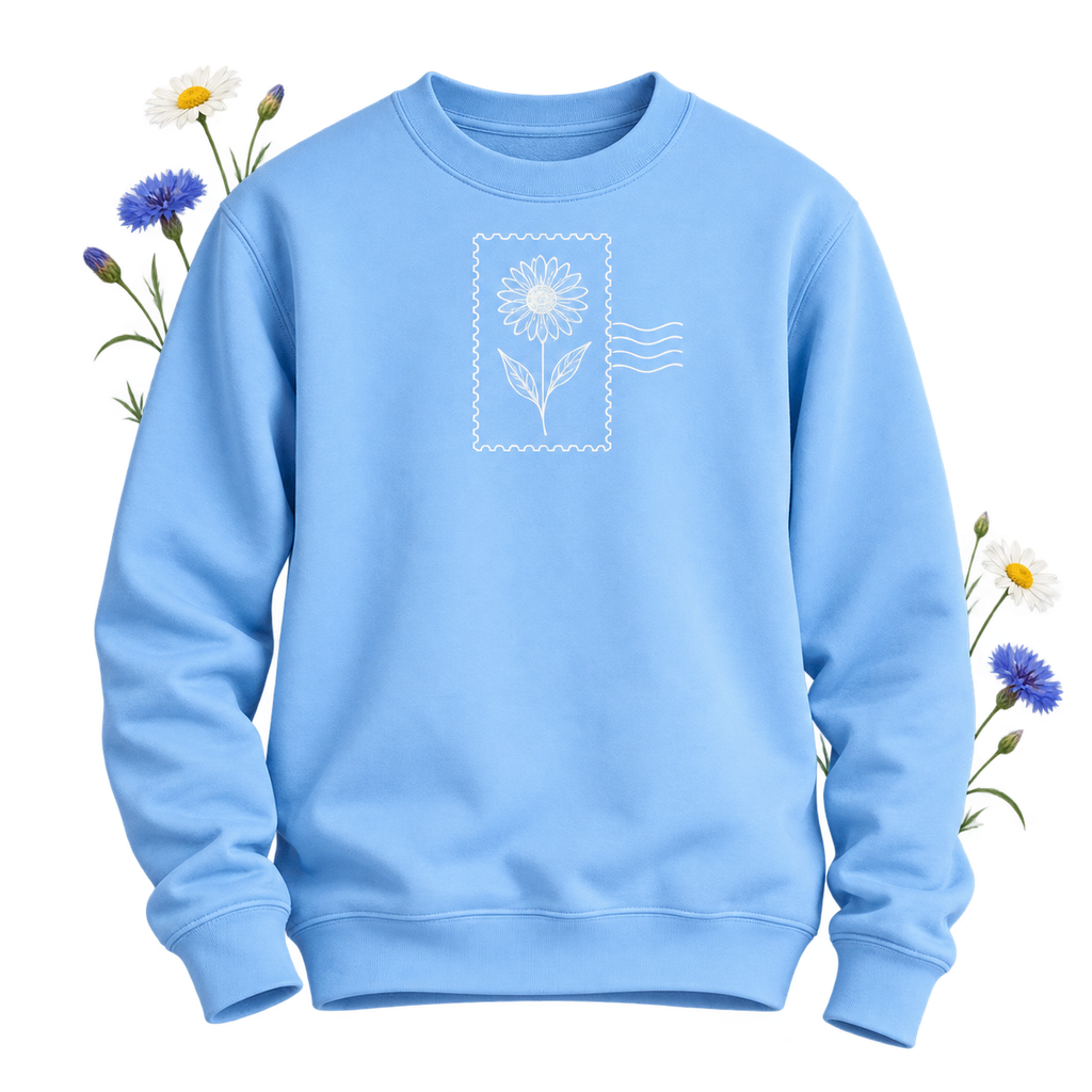 AWDIS JH030 AWDis Sweat crew neck sweatshirt with long sleeves and brushed inner fleece