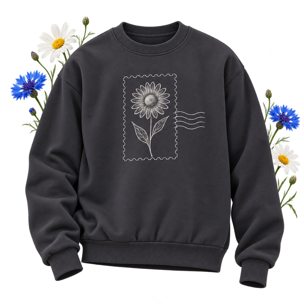 AWDIS JH113 Vision Heavyweight Sweat — 340 GSM crewneck sweatshirt with a relaxed fit