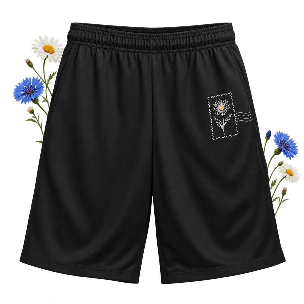 Badger Sport 412700 with an athletic fit, showing its shorts format