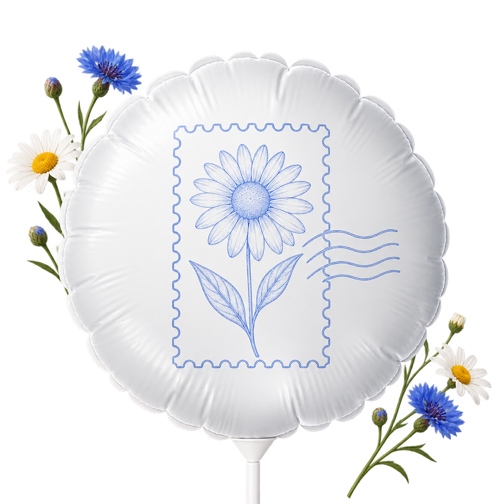 Custom Balloon, an inflatable display with a curved face