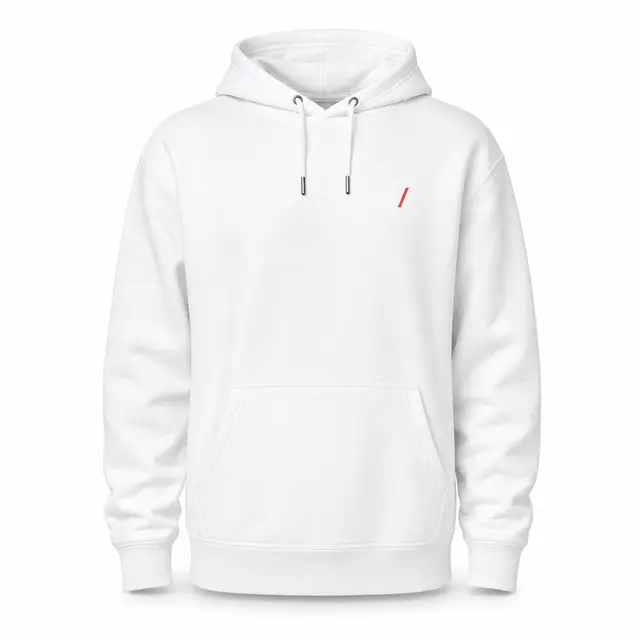 B&C WU02K King Hooded Sweatshirt — 280 GSM combed-ring-spun cotton with recycled polyester blend