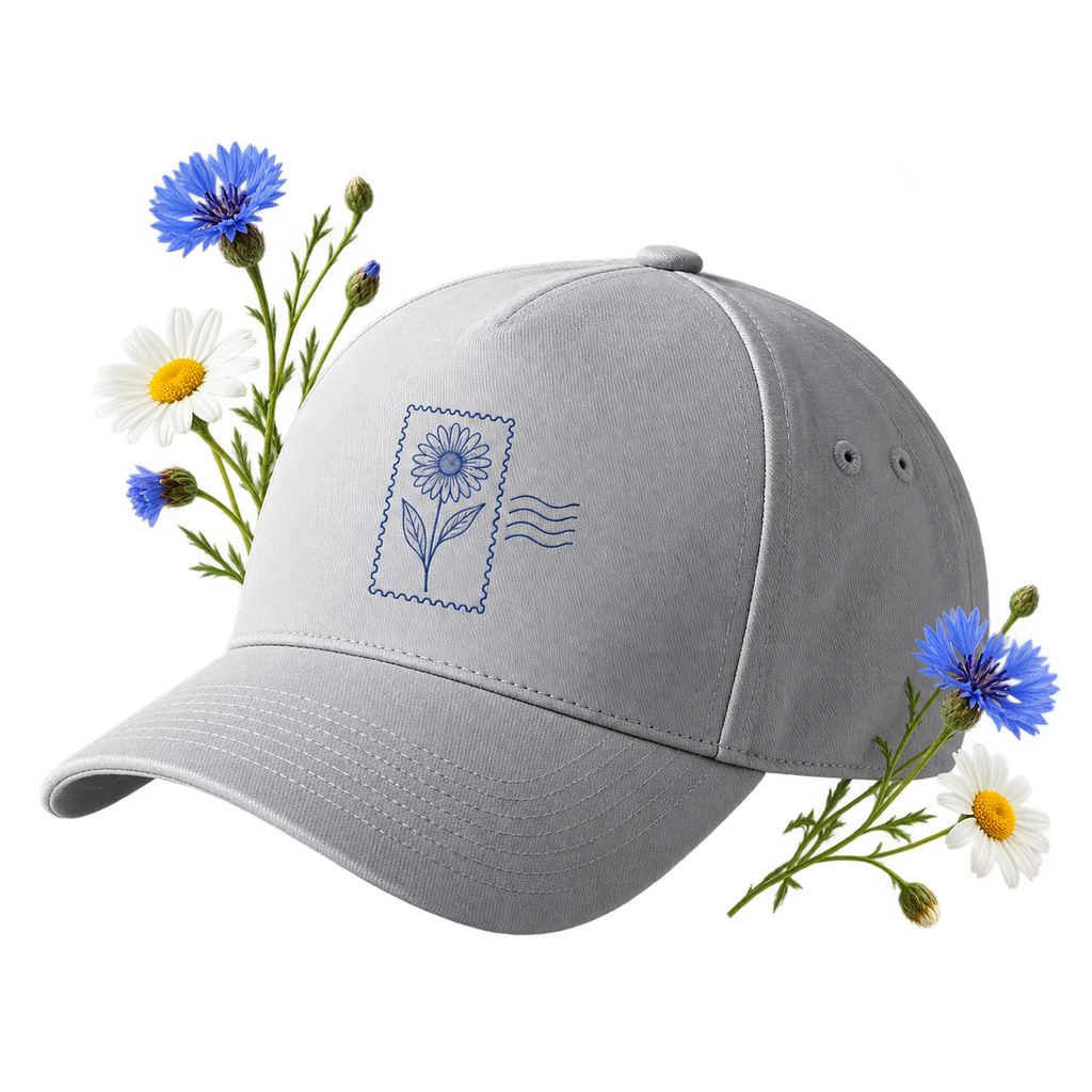 Beechfield B15 Ultimate 5 Panel Cap — cotton drill with a pre-curved peak