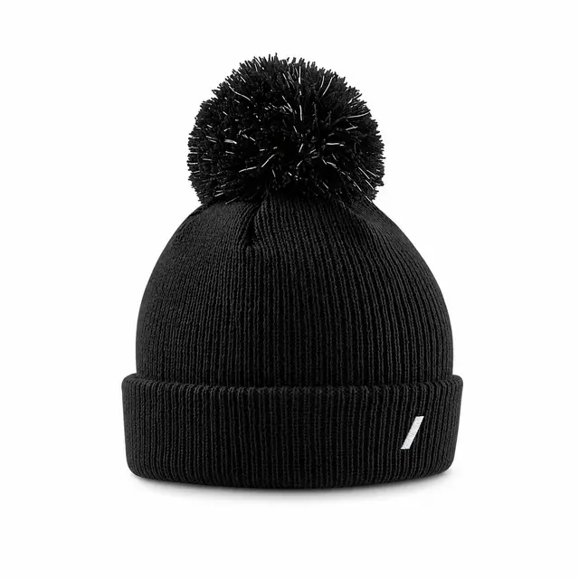 Beechfield B406B Junior Reflective Bobble Beanie
