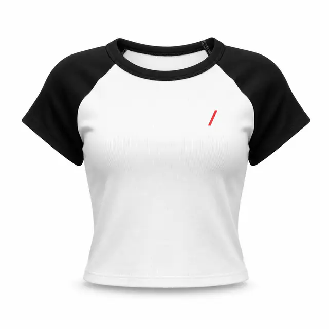 Bella+Canvas 1201 Women's Micro Rib Raglan Baby Tee