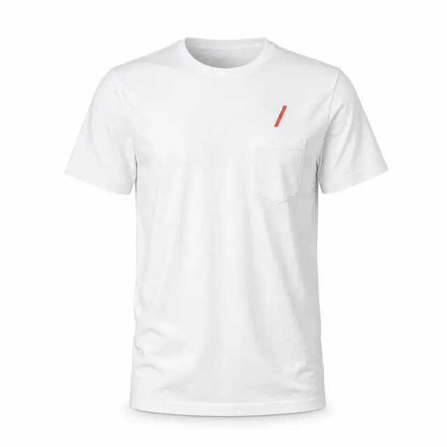 Bella+Canvas 3021 Unisex Pocket Tee — 4.2 oz Airlume cotton t-shirt with left chest pocket