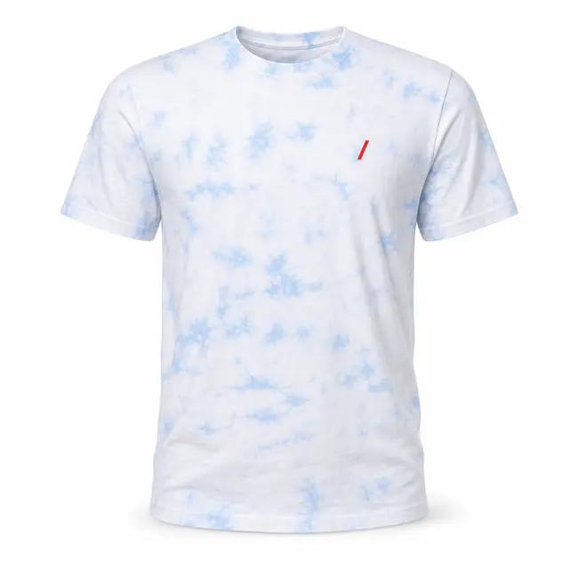 Bella+Canvas 3100RD Unisex Tie-Dyed Tee — 4.2 oz cotton-poly tie-dyed t-shirt with retail fit
