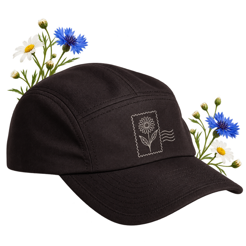 Big Accessories BA603 Pearl Performance Cap — 100% polyester, unstructured crown, pre-curved brim