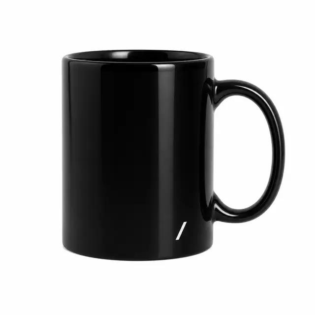 Black Ceramic Mug 11oz