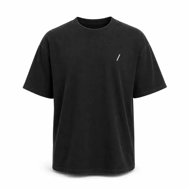 Build Your Brand BY189 Acid Washed Heavy Oversize Tee — 7.1 oz cotton, oversized fit, DTG and DTF compatible