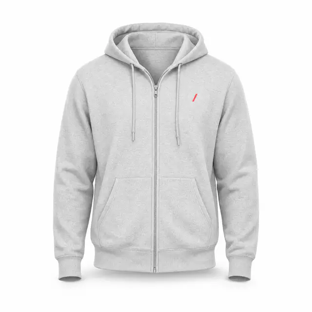Champion S800 Powerblend Zip Hoodie — 9.0 oz 50/50 cotton-polyester, classic fit, set-in-sleeve