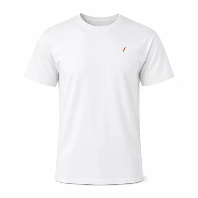 Champion T525C Men's Crewneck Tee — 6.0 oz 100% cotton, classic fit, tubular construction