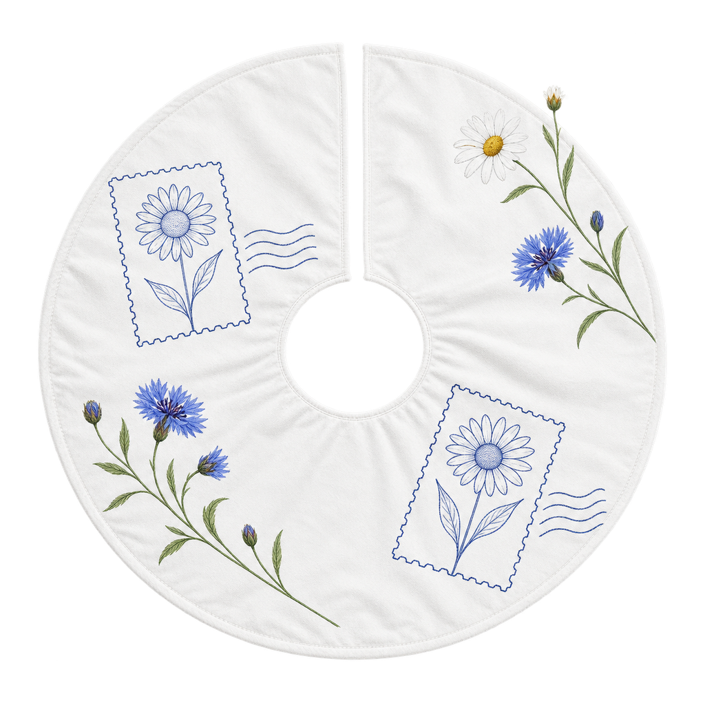 Christmas Tree Skirt, a decorative covering around the tree base