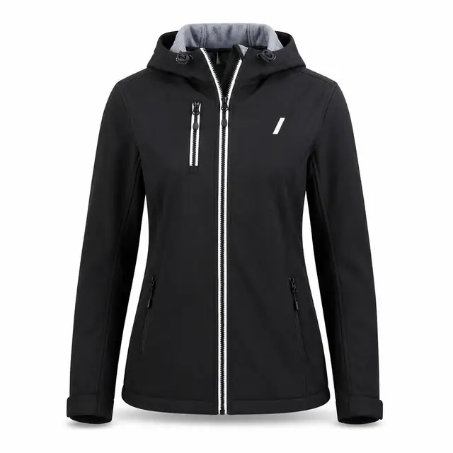 Clique LQO00061 Women's Telemark Eco Stretch Hooded Softshell Jacket