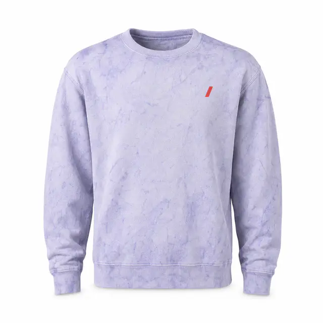 Comfort Colors 1545 Colorblast Crewneck — 9.5 oz 80/20 cotton-poly fleece, side-seamed
