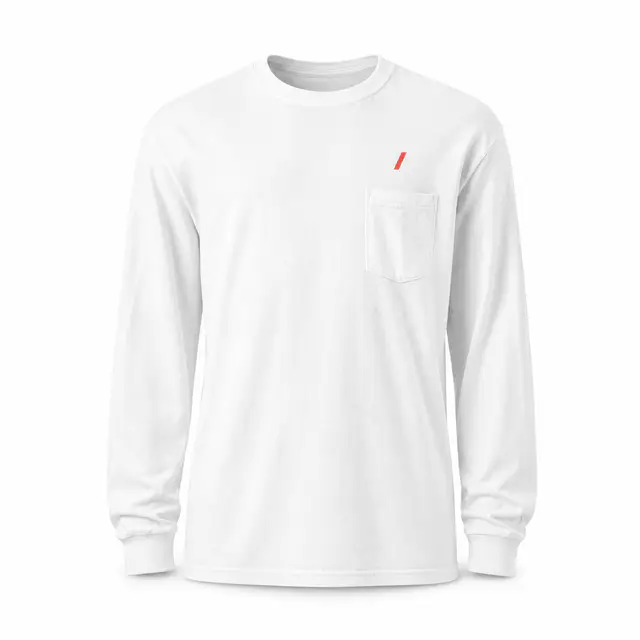Comfort Colors 4410 Long Sleeve Pocket Tee — 6.1 oz garment-dyed ring-spun cotton, long sleeve with pocket