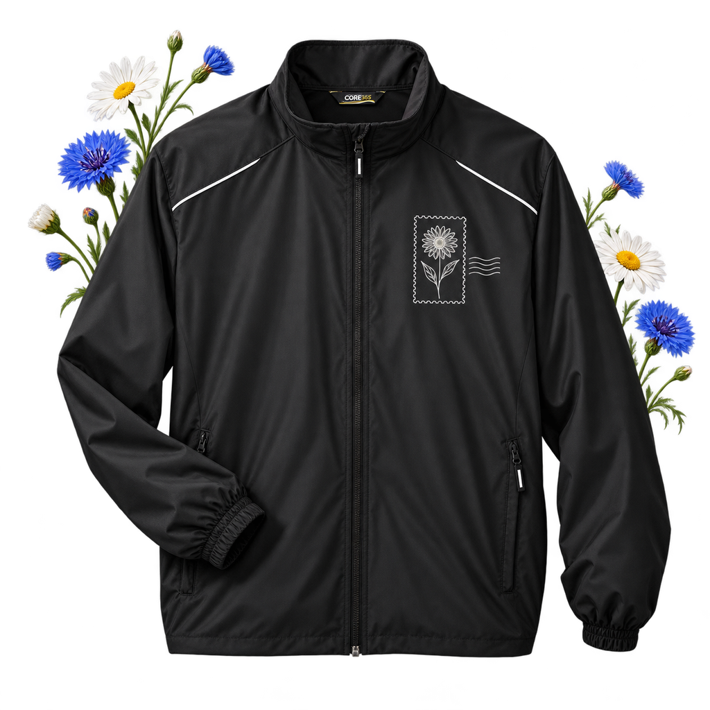 CORE365 88183 men's Motivate Unlined Lightweight Jacket — 100% 240T polyester pongee, unlined shell with water-resistant finish