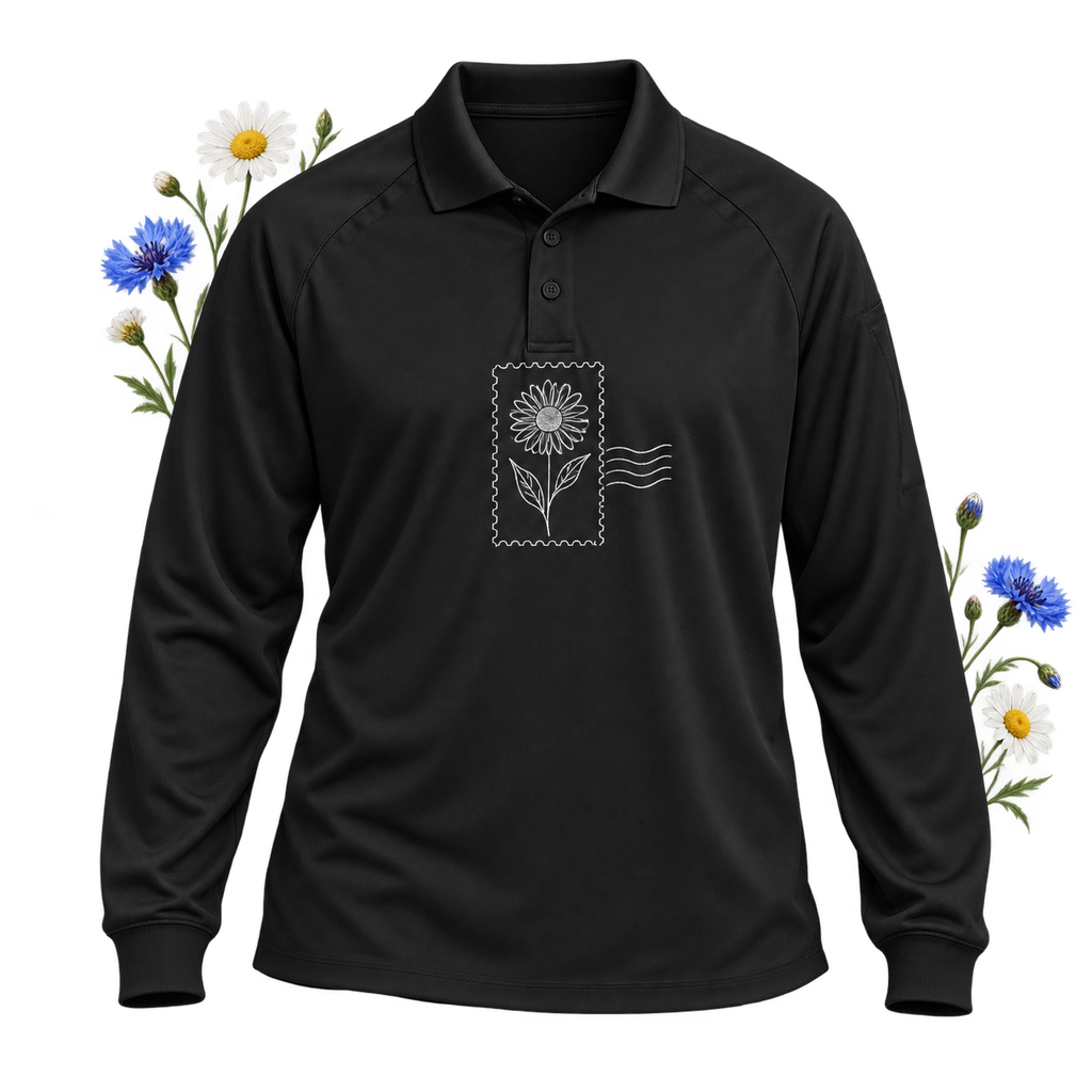 CornerStone CS410LS Select Long Sleeve Snag-Proof Tactical Polo — 6.6 oz polyester and raglan sleeves