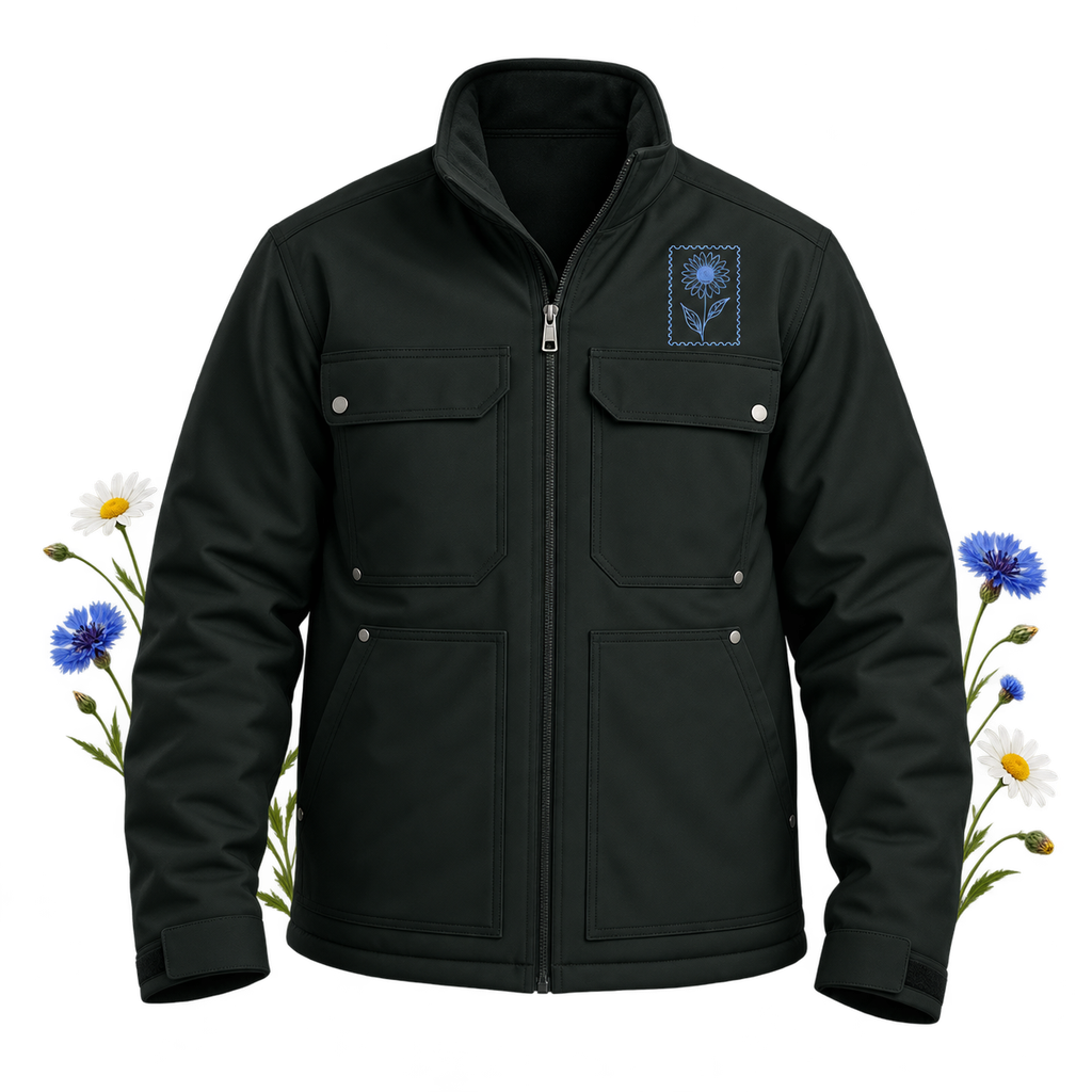 CornerStone CSJ75 men's Insulated Workwear Soft Shell jacket with polyester shell and tool pockets