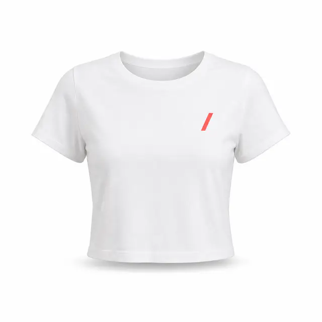 Print-on-demand cotton-poly baby tee - cotton-polyester blend, fitted cut, crew neckline, short sleeves