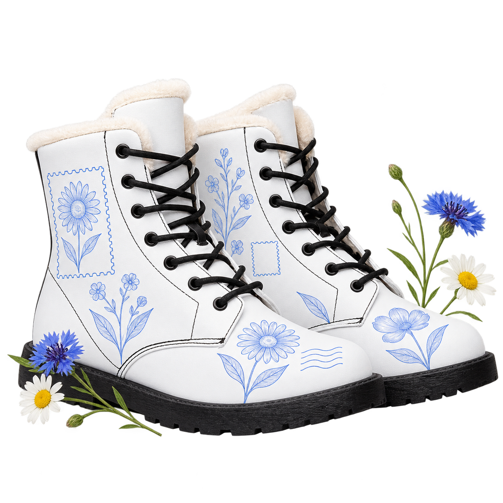 Custom Boots, footwear with a boot-height upper, ready for a custom design