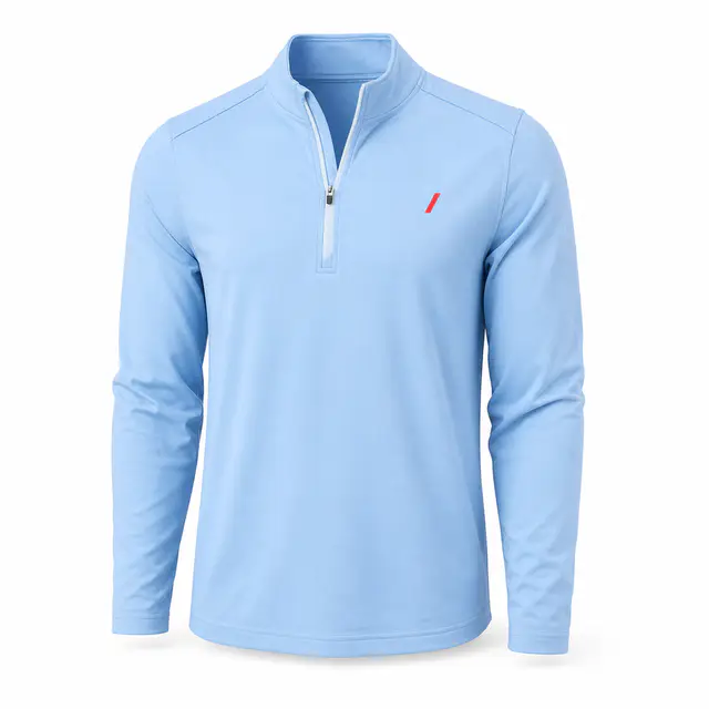 Cutter & Buck MCK01347 Men's Coastline Recycled Double-Peached Quarter-Zip Pullover