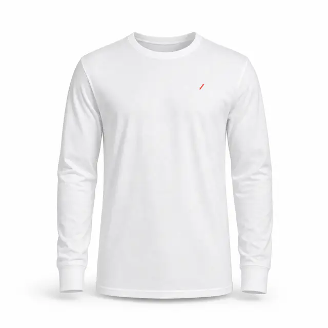 District DT109 Blend CVC Long Sleeve Tee - 60% Combed Ring-Spun Cotton / 40% Polyester and 4.3 oz weight