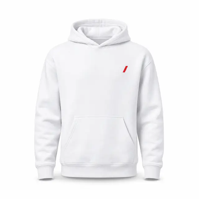 District DT6150 hoodie - 62% Ring-Spun Cotton / 38% Recycled Polyester (100% cotton face on solids) fabric and 10 oz weight, DTG and DTF compatible