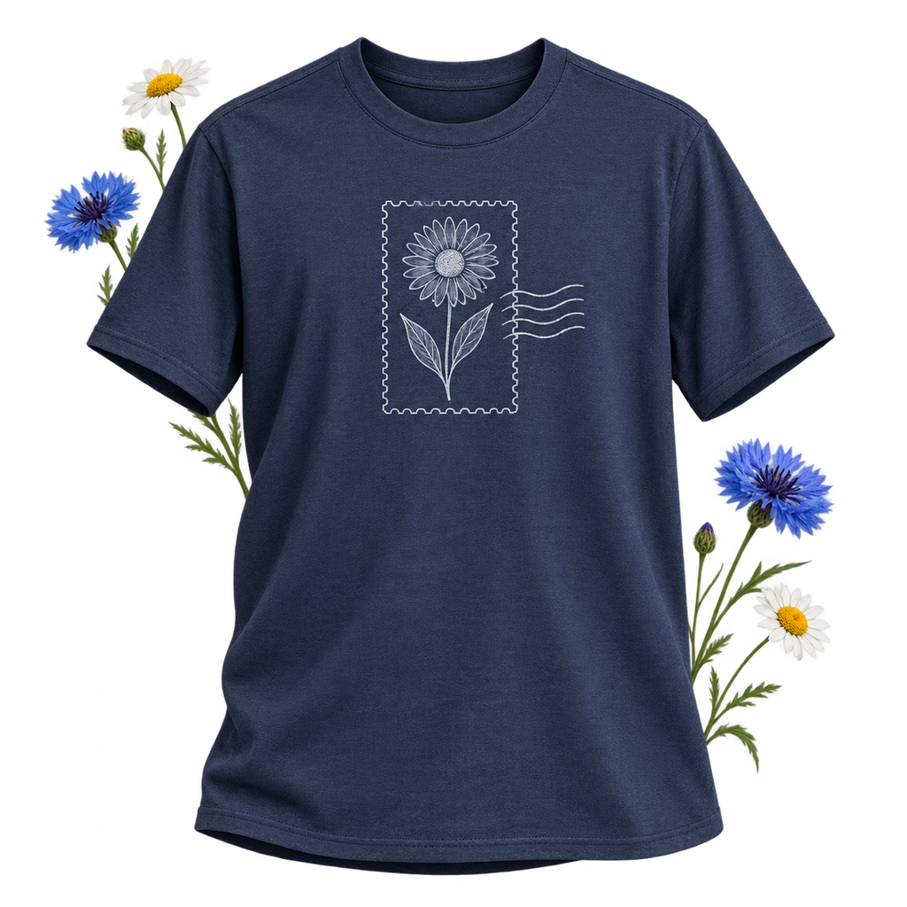 Econscious EC1080 Unisex Eco Blend T-Shirt in heathered jersey with short sleeves